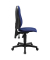 Topstar Bürostuhl Ortho Point, PO90G26 Stoff blau, Gestell schwarz