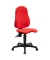 Topstar Bürostuhl Ortho Point, PO90G21 Stoff rot, Gestell schwarz