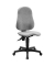 Topstar Bürostuhl Ortho Point, PO90G23 Stoff grau, Gestell schwarz