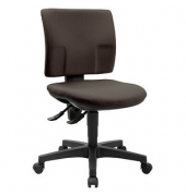 Topstar Bürostuhl Pro 30, PU300G08 Stoff braun, Gestell schwarz