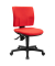 Topstar Bürostuhl Pro 30, PU300G21 Stoff rot, Gestell schwarz