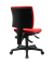 Topstar Bürostuhl Pro 30, PU300G21 Stoff rot, Gestell schwarz