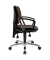 Topstar Bürostuhl Pro 30 chrom, PU39AG08 Stoff braun, Gestell chrom