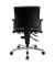 Topstar Bürostuhl Pro 30 chrom, PU39AG08 Stoff braun, Gestell chrom