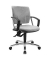 Topstar Bürostuhl Pro 30 chrom, PU39AG23 Stoff grau, Gestell chrom
