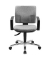 Topstar Bürostuhl Pro 30 chrom, PU39AG23 Stoff grau, Gestell chrom