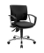 Topstar Bürostuhl Pro 30 chrom, PU39AG20 Stoff schwarz, Gestell chrom