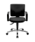 Topstar Bürostuhl Pro 30 chrom, PU39AG20 Stoff schwarz, Gestell chrom