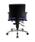 Topstar Bürostuhl Pro 30 chrom, PU39AG26 Stoff blau, Gestell chrom