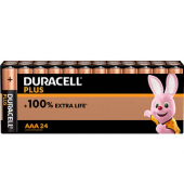24 DURACELL Batterien PLUS Micro AAA 1,5 V