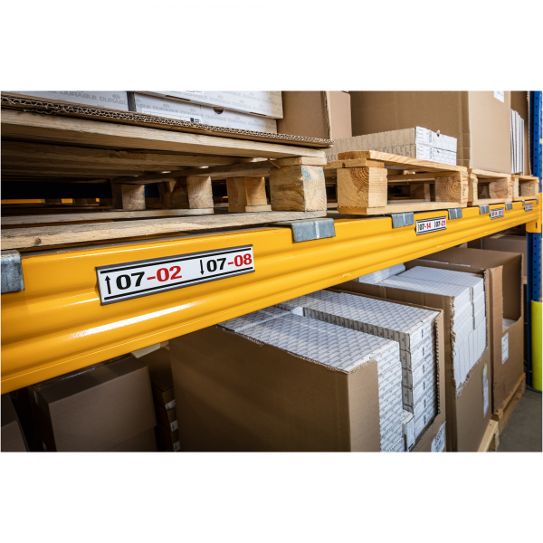 4005546989846 - Magnetisches C-Profil B 200 x H 40 mm inkl Einsteckschilder 5 Stück + 6 Schilder