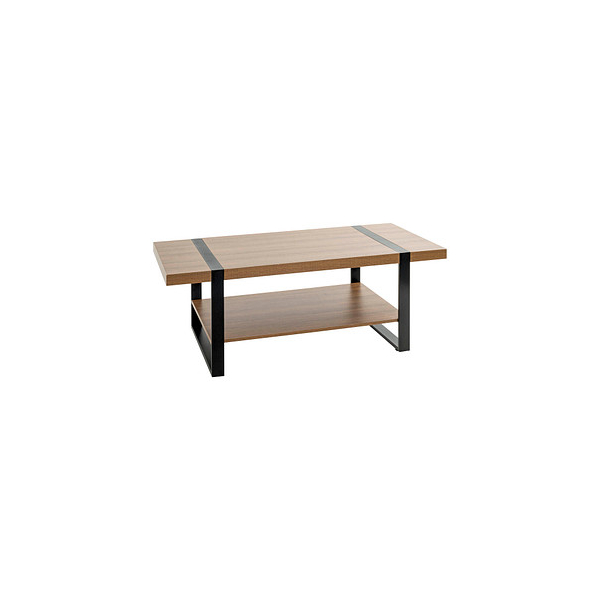 4001070251992 - Couchtisch 45cm (H) 120x60cm (BxT) rechteckig bologna-eiche schwarz 4001070251992 HAKU Möbel 4001070251992 - Couchtisch 45cm (H) 120x60cm (BxT) rechteckig bologna-eiche schwarz 4001070251992 HAKU Möbel