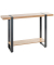 Konsolentisch 37401, 82cm (H), 120x30cm (BxT), rechteckig, bergen-eiche / schwarz