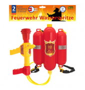 Wasserpistole Feuerwehr  rot