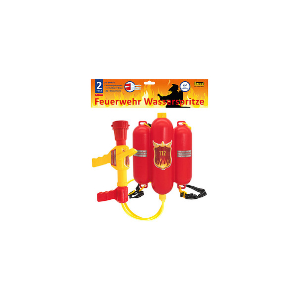 4002372400903 - Wasserpistole Feuerwehr rot 4002372400903 Idena 4002372400903 - Wasserpistole Feuerwehr rot 4002372400903 Idena