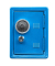 Idena Spardose Spartresor blau