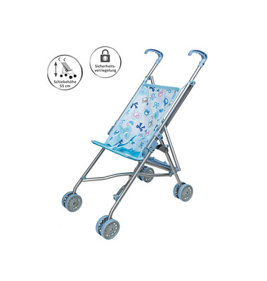Idena Puppenbuggy Puppenzubehör