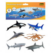 Idena P09810B06B Meerestiere Spielfiguren-Set