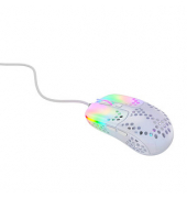 MZ1 RGB Gaming Maus kabelgebunden weiß