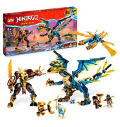 LEGO NINJAGO 71796 Kaiserliches Mech-Duell gegen den Elementardrachen Bausatz