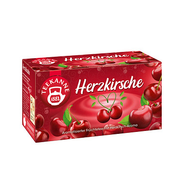 TEEKANNE Herzkirsche Tee 20 Portionen