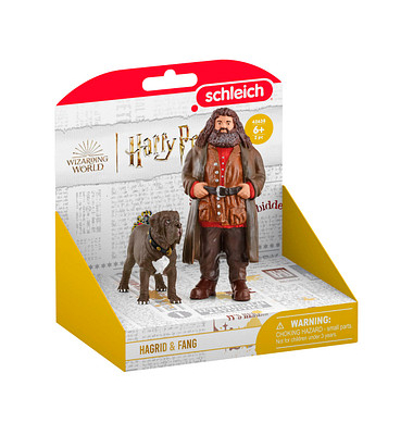 Schleich Harry Potter 42638 Hagrid und Fang Spielfigur
