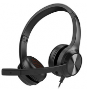 Chat USB Headset schwarz