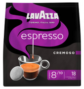 LAVAZZA Espresso Cremoso Kaffeepads Arabica- und Robustabohnen 125,0 g