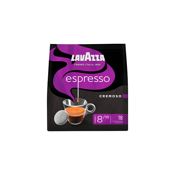 8000070026964 - Espresso Cremoso Kaffeepads Arabica- und Robustabohnen 1250 g 8000070026964 LAVAZZA 125 Gramm 8000070026964 - Espresso Cremoso Kaffeepads Arabica- und Robustabohnen 1250 g 8000070026964 LAVAZZA 125 Gramm