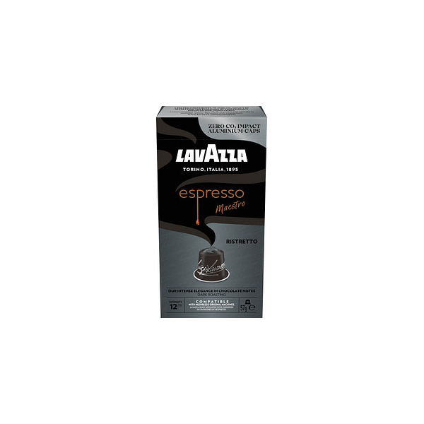8000070053564 - Espresso Maestro Ristretto Kaffeekapseln Arabica- und Robustabohnen kräftig 570 g 8000070053564 LAVAZZA 57 Gramm
