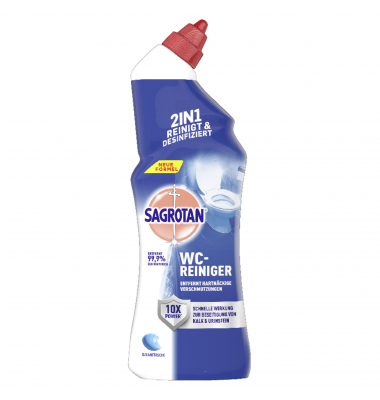 WC-Reiniger 3129280 2in1, Ozeanfrische, 750ml, Flasche