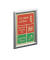 Plakat-Klapprahmen 4796 23, silber, A4, Aluminiumrahmen