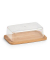Zeller Butterdose 6,0 cm hoch transparent