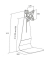 Neomounts by Newstar Monitor-Halterung Standfuß FPMA-D850BLACK schwarz
