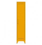 BISLEY Spind Fern Locker gelb FERLOC3S642, 1 Schließfach 38,0 x 51,0 x 180,0 cm