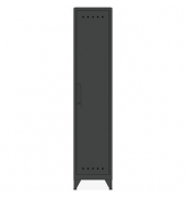 BISLEY Spind Fern Locker anthrazitgrau FERLOC634, 1 Schließfach 38,0 x 51,0 x 180,0 cm