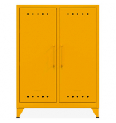 Sideboard Fern Middle, FERMID642 gelb 6 Fachböden 80,0 x 40,0 x 110,0 cm