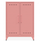 BISLEY Sideboard Fern Middle, FERMID620 pastelpink 6 Fachböden 80,0 x 40,0 x 110,0 cm