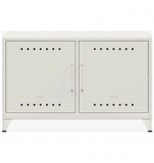 BISLEY Sideboard Fern Cabby, FERCAB696 verkehrsweiß 4 Fachböden 114,0 x 40,0 x 72,5 cm