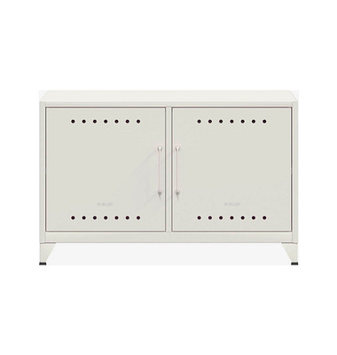 BISLEY Sideboard Fern Cabby, FERCAB696 verkehrsweiß 4 Fachböden 114,0 x 40,0 x 72,5 cm