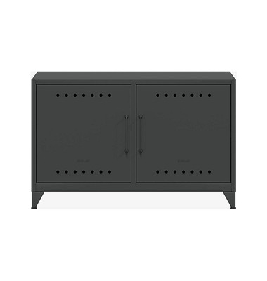 BISLEY Sideboard Fern Cabby, FERCAB634 anthrazitgrau 4 Fachböden 114,0 x 40,0 x 72,5 cm