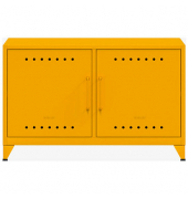 Sideboard Fern Cabby, FERCAB642 gelb 4 Fachböden 114,0 x 40,0 x 72,5 cm