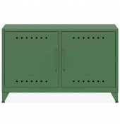 BISLEY Sideboard Fern Cabby, FERCAB623 olivgrün 4 Fachböden 114,0 x 40,0 x 72,5 cm