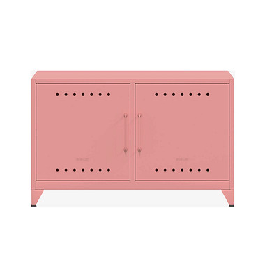 BISLEY Sideboard Fern Cabby, FERCAB620 pastelpink 4 Fachböden 114,0 x 40,0 x 72,5 cm