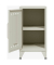BISLEY Stahlschrank Fern Mini FERMINLH696 verkehrsweiß 38,0 x 40,0 x 72,5 cm, aufgebaut