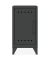 BISLEY Stahlschrank Fern Mini FERMINLH634 anthrazitgrau 38,0 x 40,0 x 72,5 cm, aufgebaut