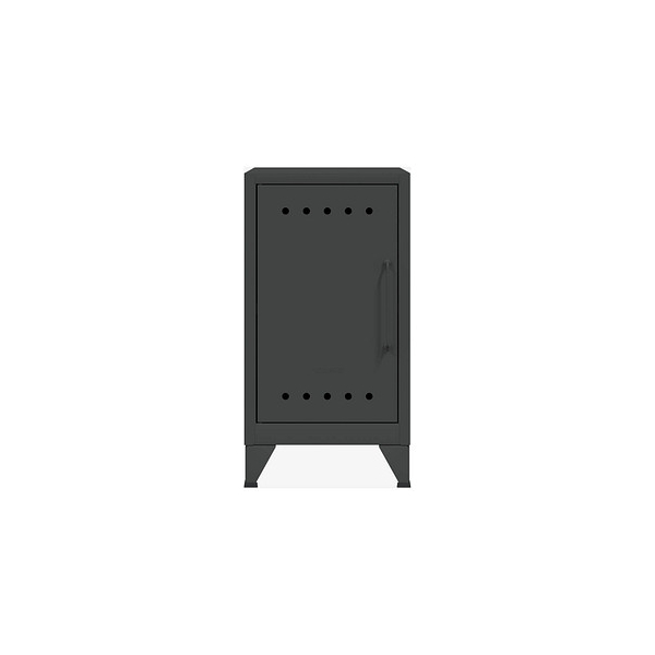 BISLEY Stahlschrank Fern Mini FERMINLH634 anthrazitgrau 1 Fachboden 38,0 x 40,0 x 72,5 cm, aufgebaut, 1 St.