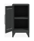 BISLEY Stahlschrank Fern Mini FERMINLH634 anthrazitgrau 38,0 x 40,0 x 72,5 cm, aufgebaut