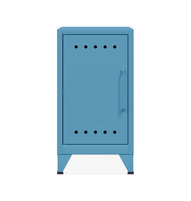 Stahlschrank Fern Mini FERMINLH605, blau, 30x72,5x40cm (BxHxT)