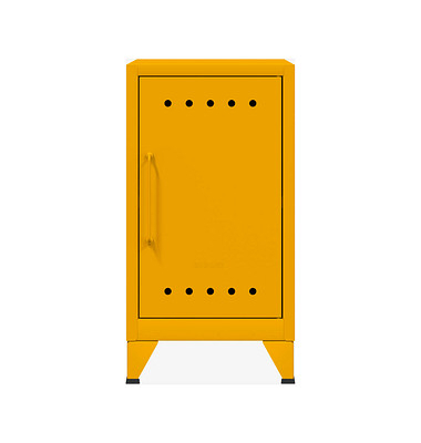 Stahlschrank Fern Mini FERMINLH642, gelb, 30x72,5x40cm (BxHxT)